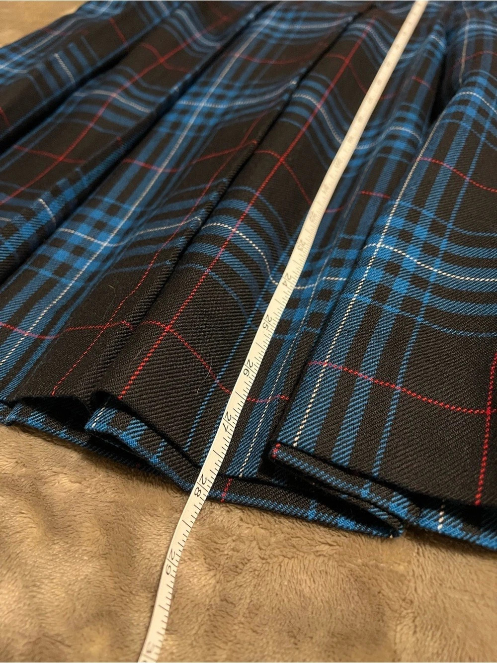 Pendleton Vintage Pendleton Wool Plaid Pleated Midi Skirt Vintage Wool Plaid - Picture 6 of 6